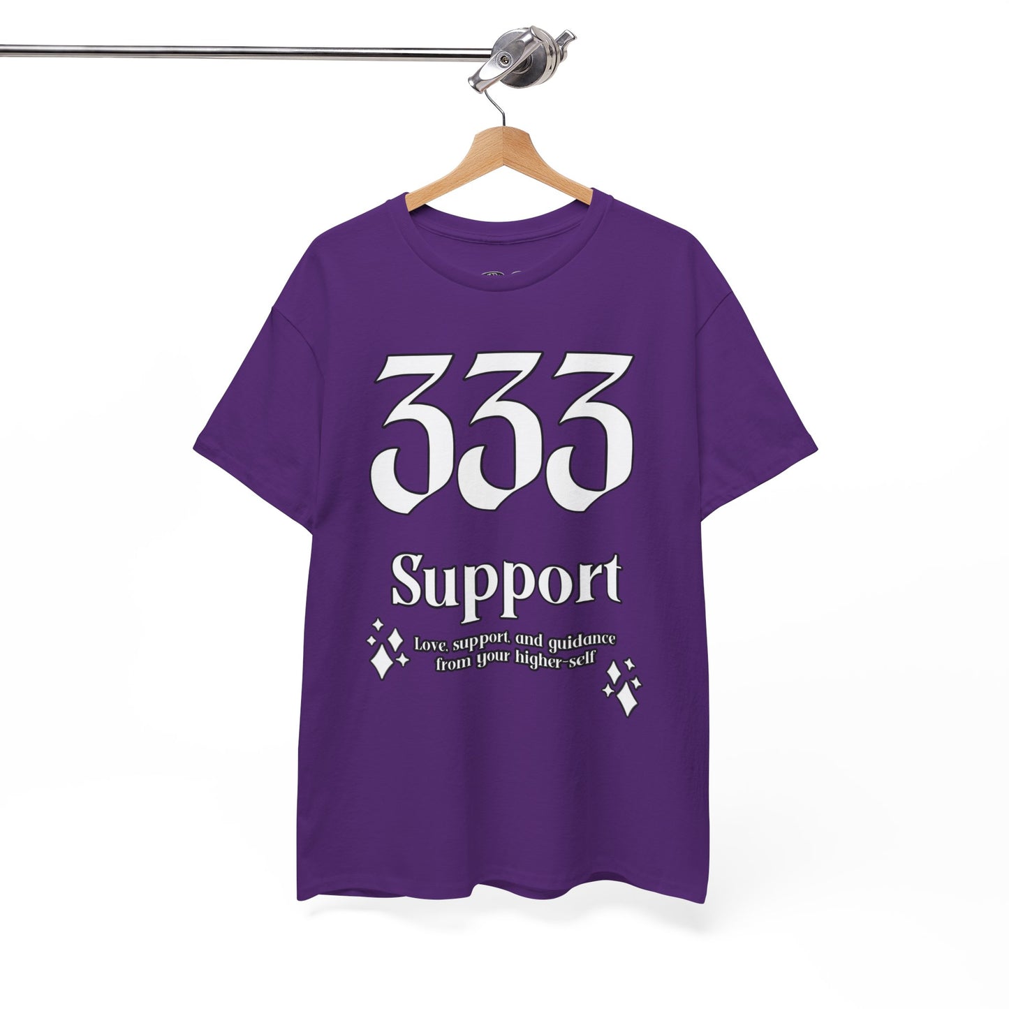 333 Support T-Shirt Angel Numbers x WHT