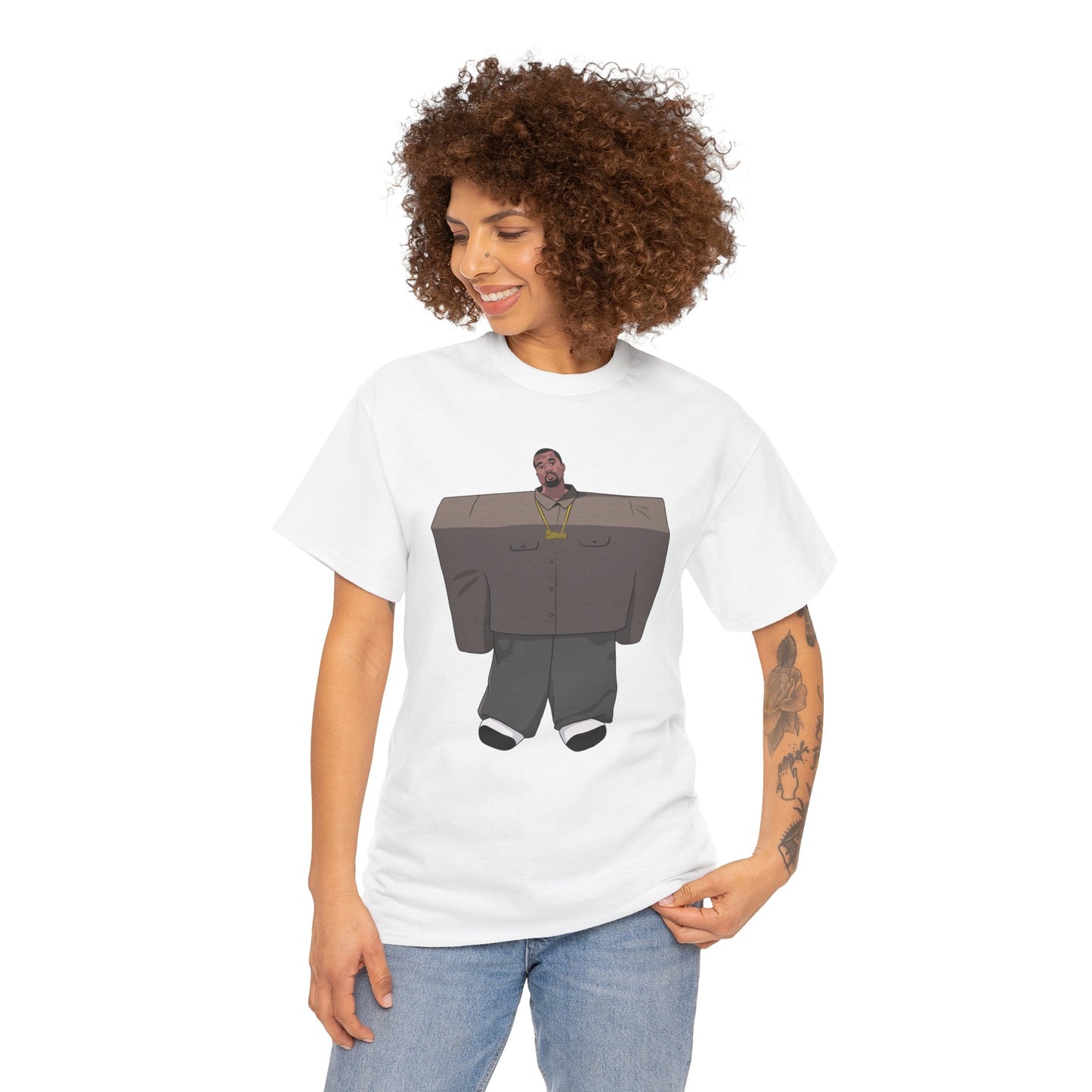 Ye FingHoe-No Shoes Tee Heavy Cotton