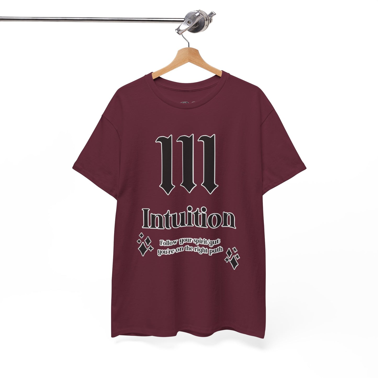 111 Intuition T-Shirt Angel Numbers x BLK