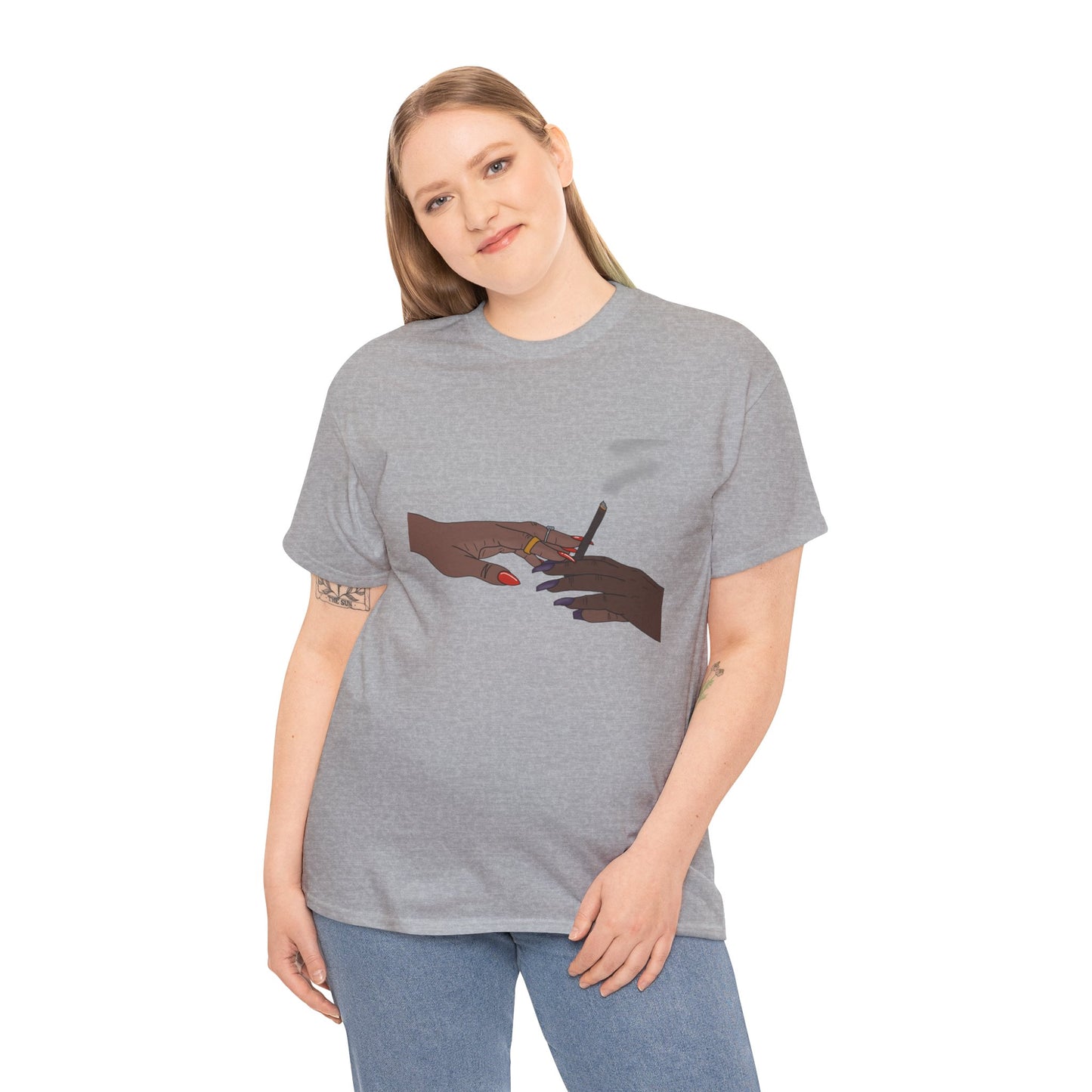 ”Girls Get High” 100% Cotton Pass Dat Blunt Tee