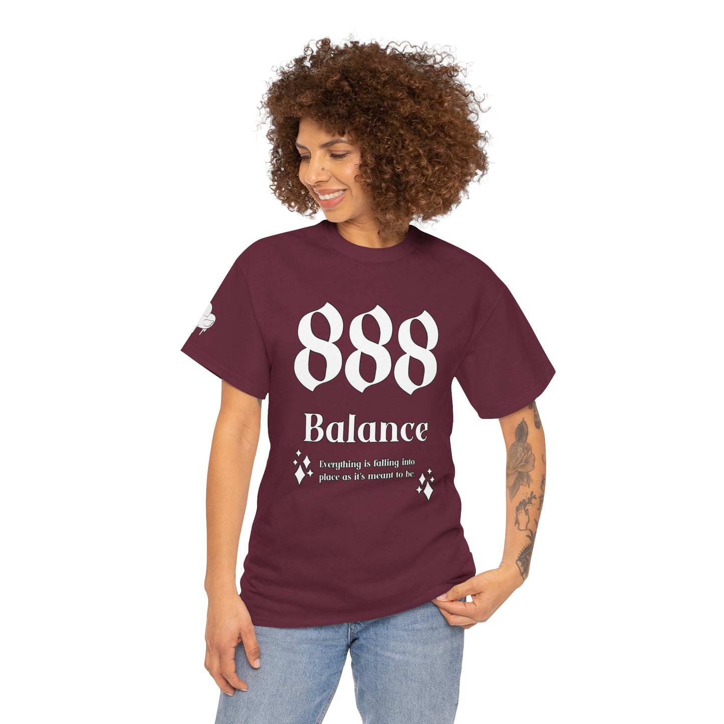 888 Balance T-Shirt Angel Numbers