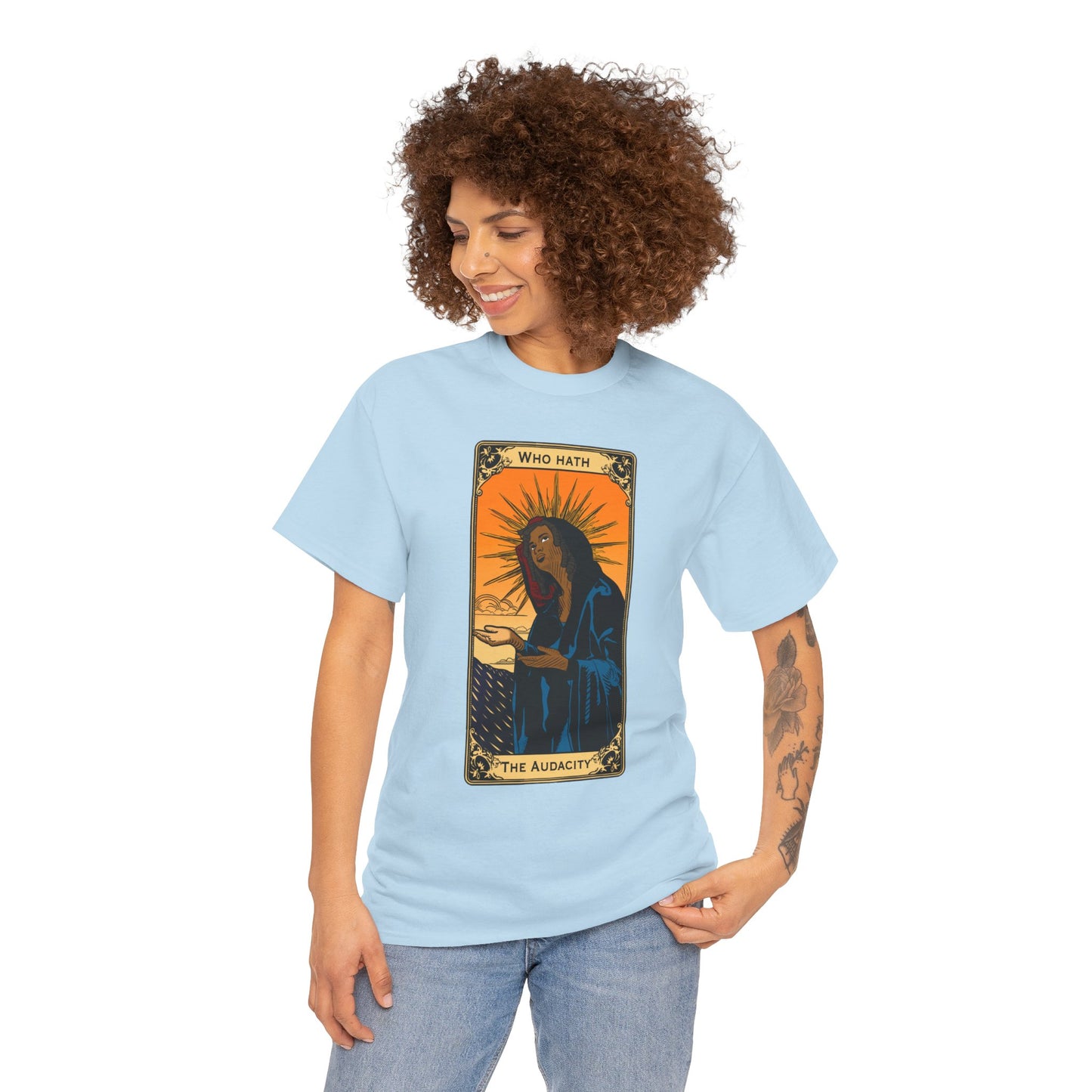 The Audacity Tarot Card 100% Cotton Tee