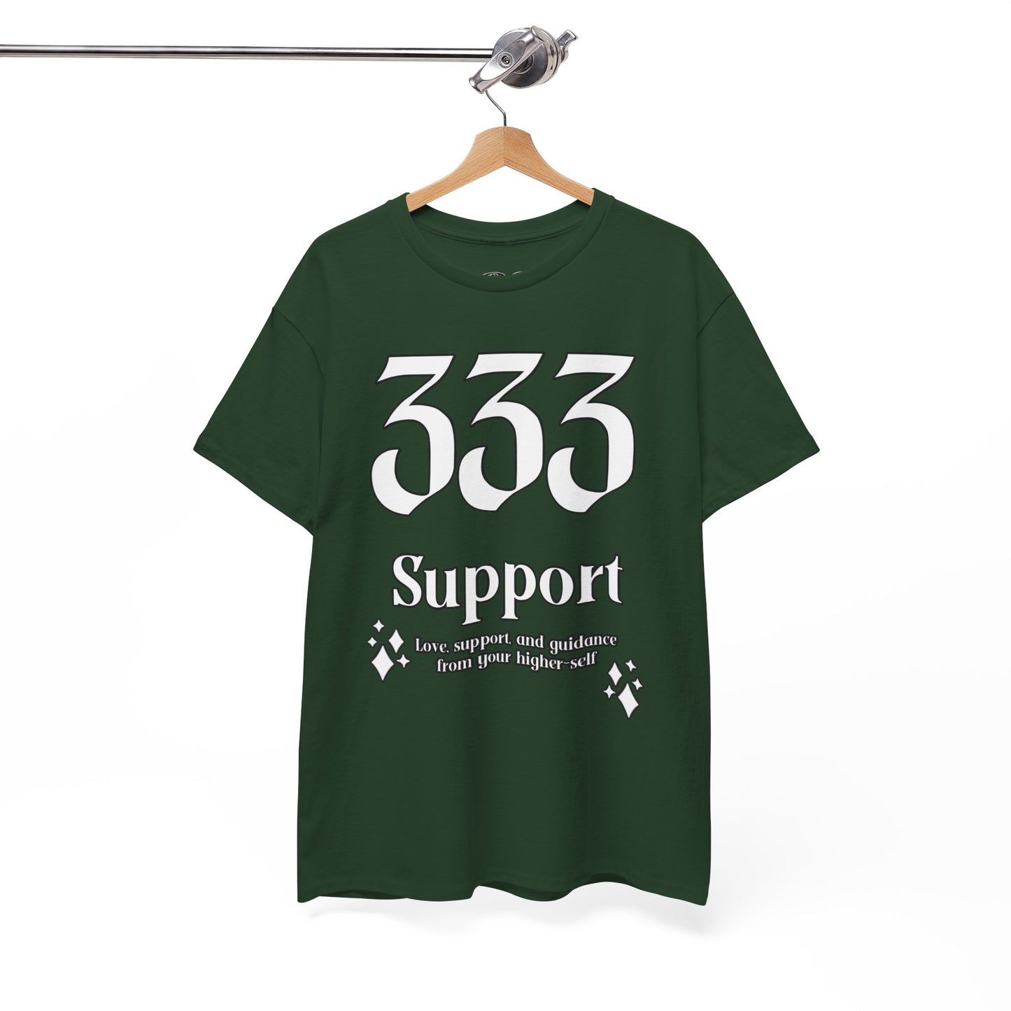 333 Support T-Shirt Angel Numbers x WHT
