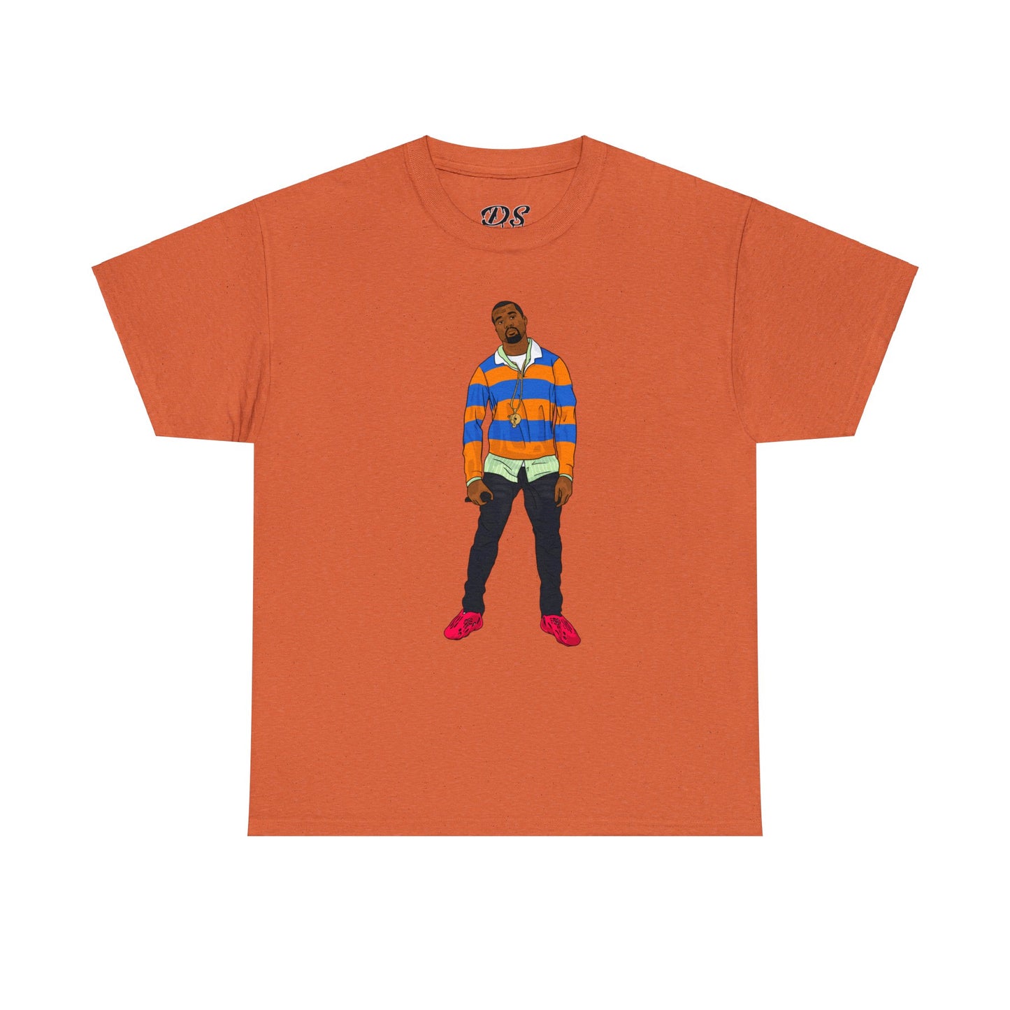 Ye College Dropout Unisex Heavy Cotton Foam Runner Vermilion Tee