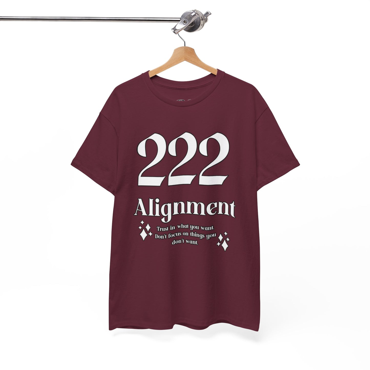 222 Alignment T-Shirt Angel Numbers x WHT
