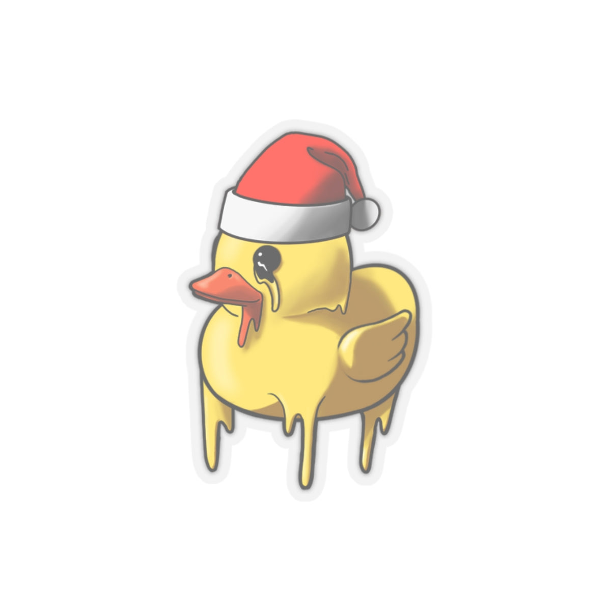 Kiss-Cut Santa Hat Stickers