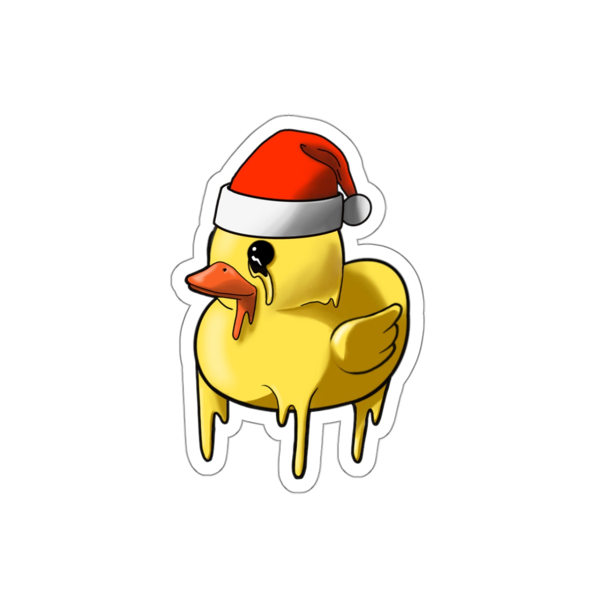Kiss-Cut Santa Hat Stickers