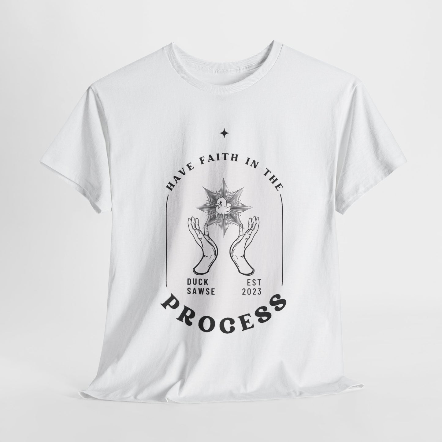 Have Faith Unisex 100% Cotton Tee x BLK