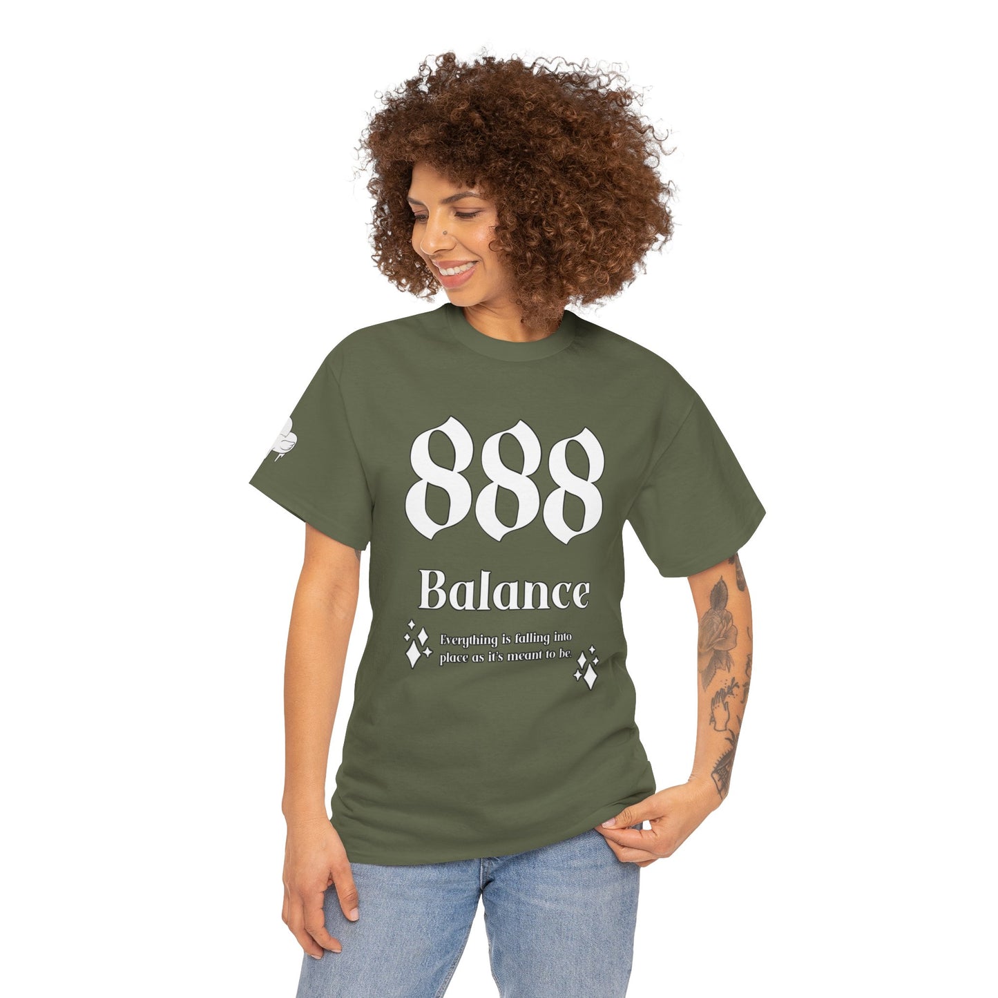 888 Balance T-Shirt Angel Numbers