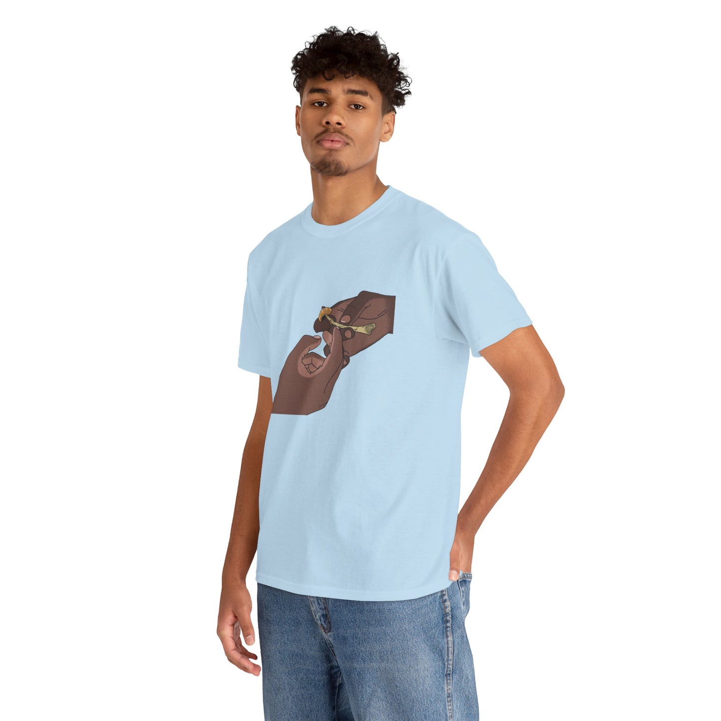 “Bros Get High” 100% Cotton Pass Dat Shroom Tee