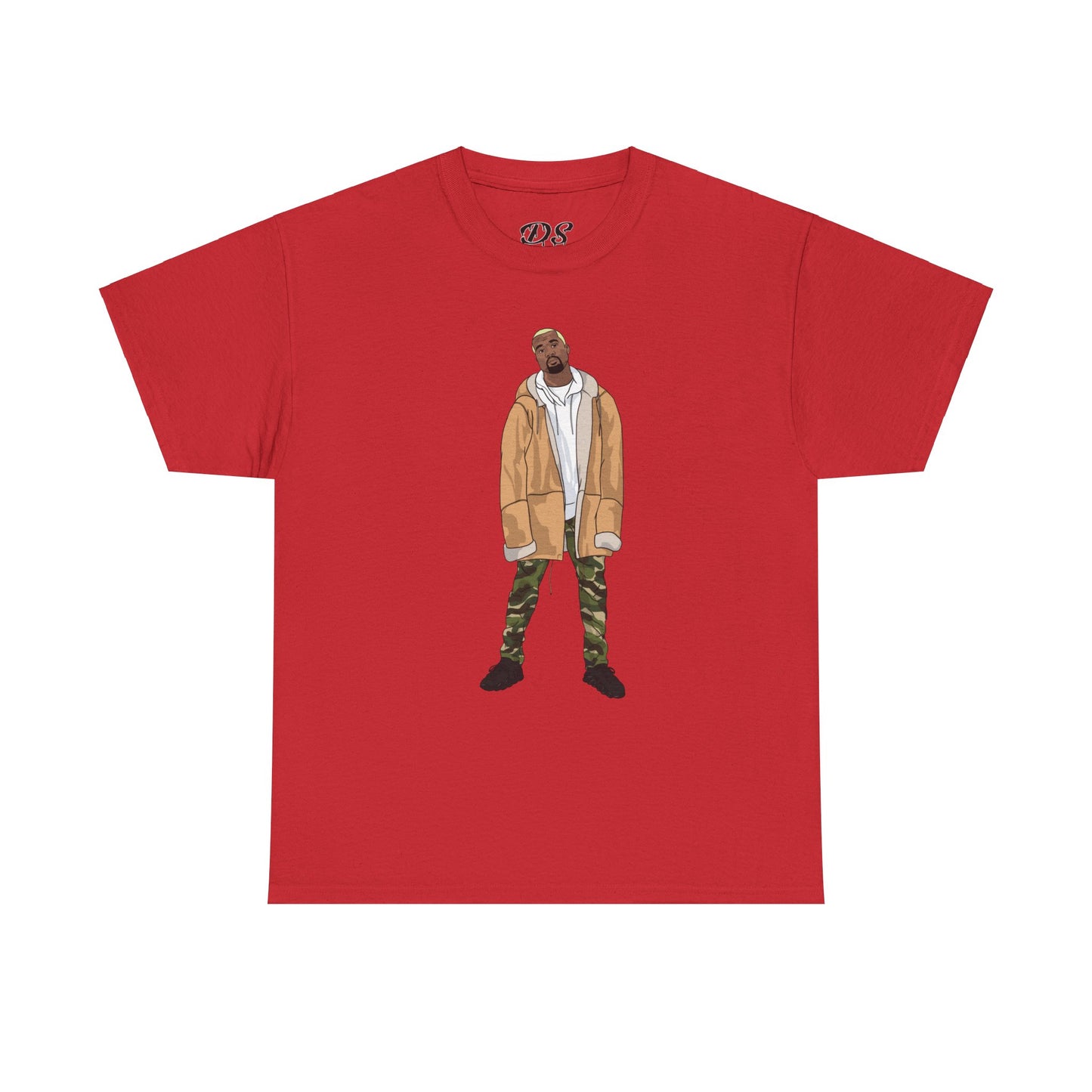 Blonde Ye 450 Cloud Black Tee Heavy Cotton