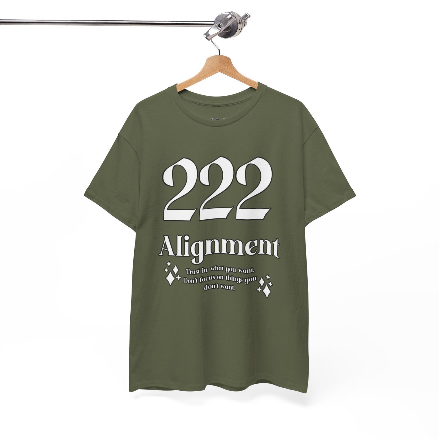222 Alignment T-Shirt Angel Numbers x WHT