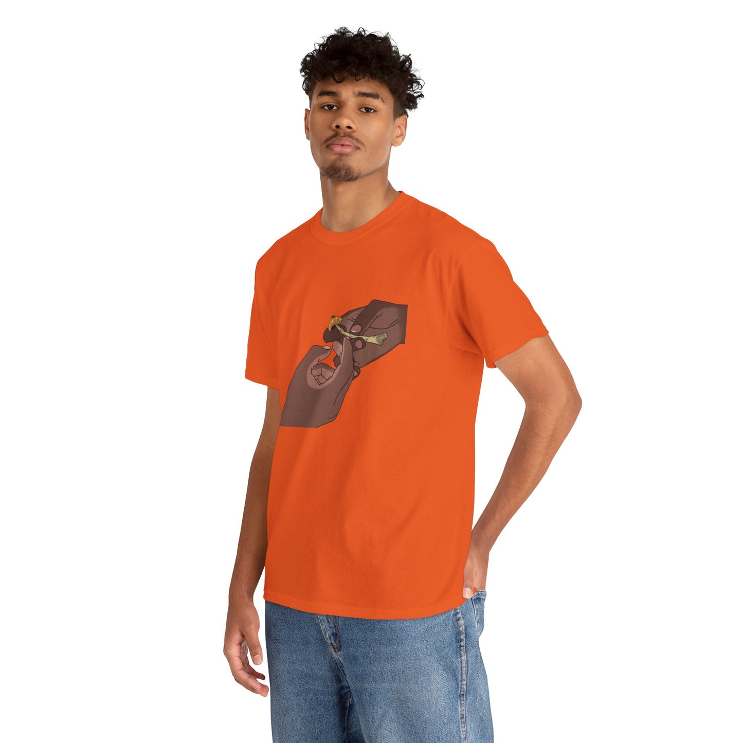 “Bros Get High” 100% Cotton Pass Dat Shroom Tee