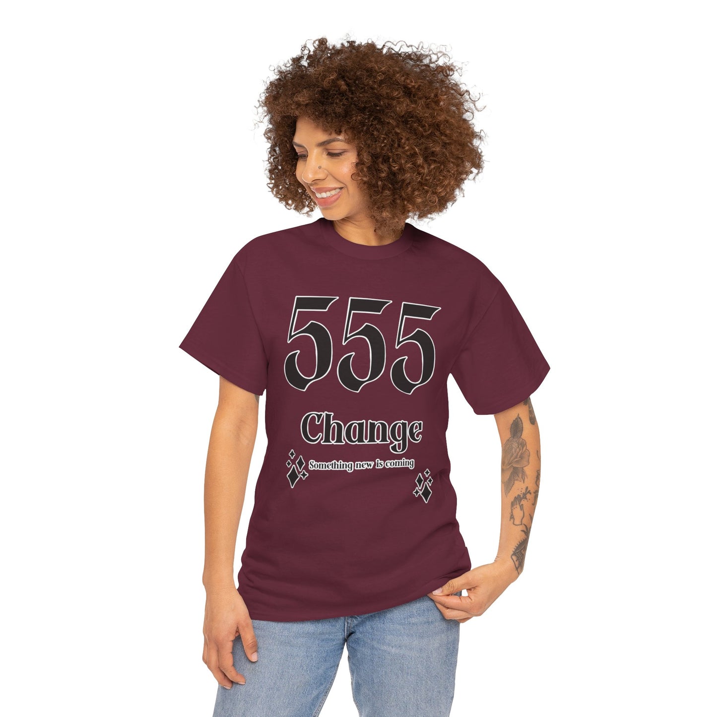 555 Change T-Shirt Angel Numbers