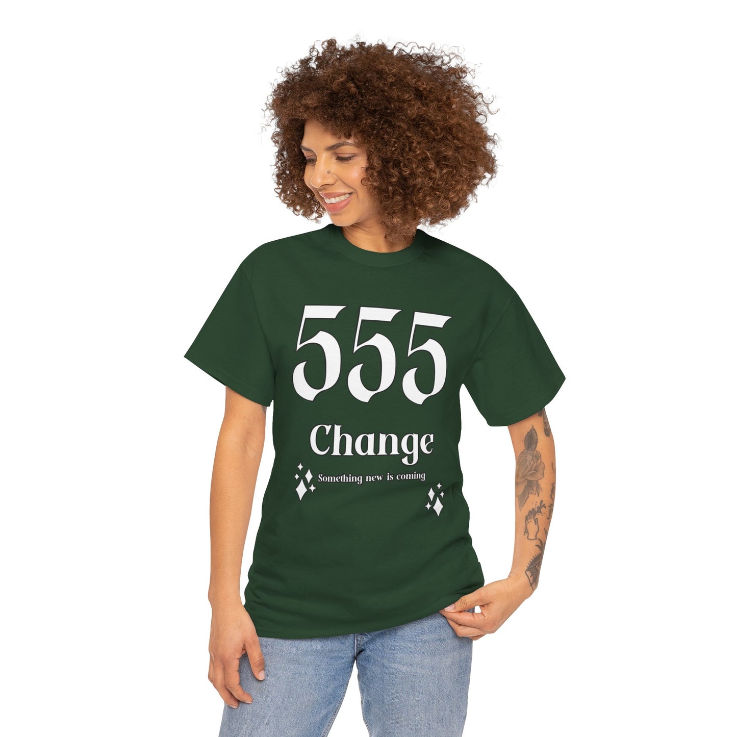 555 Change T-Shirt Angel Numbers