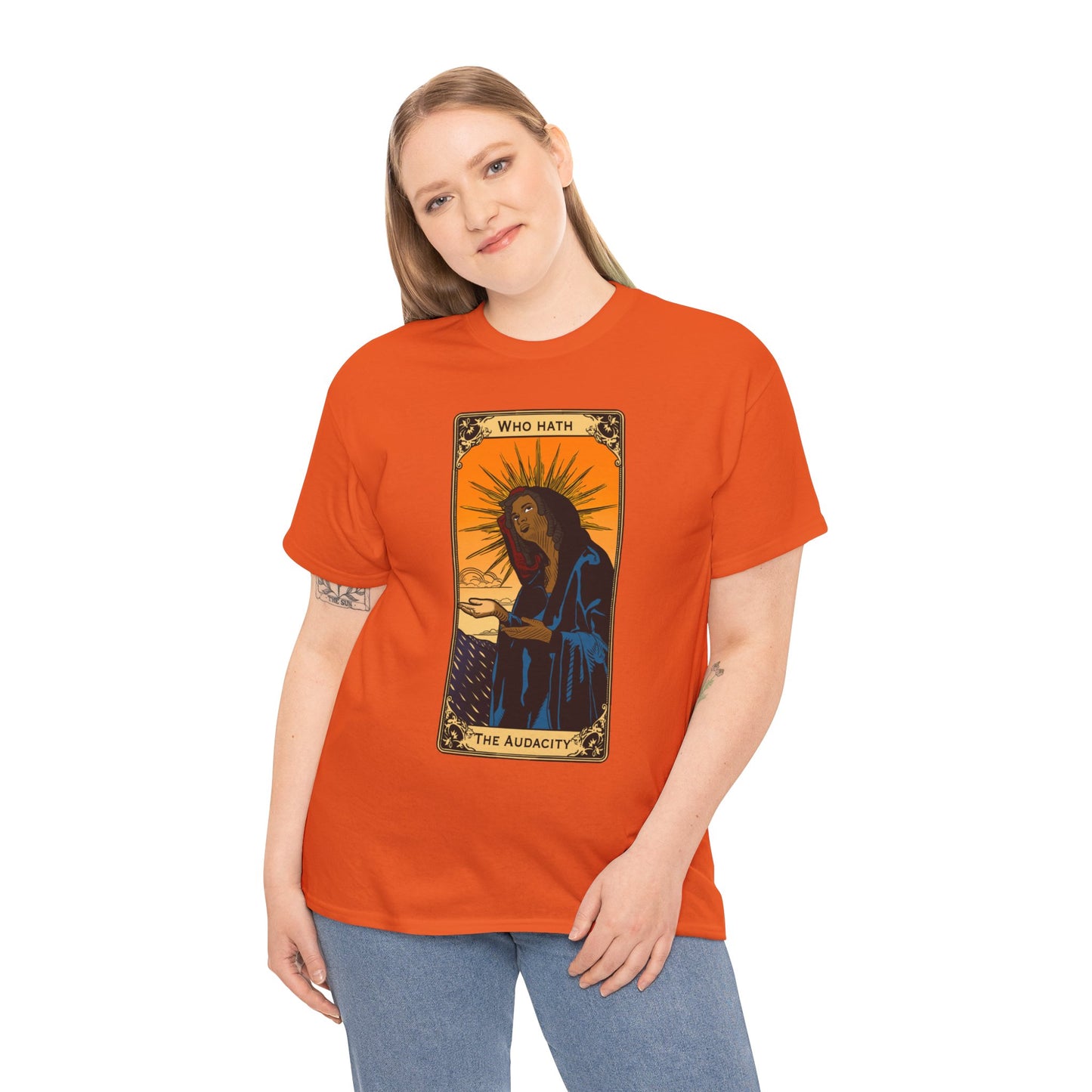 The Audacity Tarot Card 100% Cotton Tee
