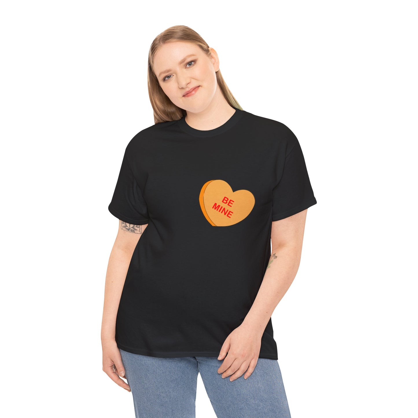 Conversation Heart Duck Sawse Logo Tee Heavy Cotton 01