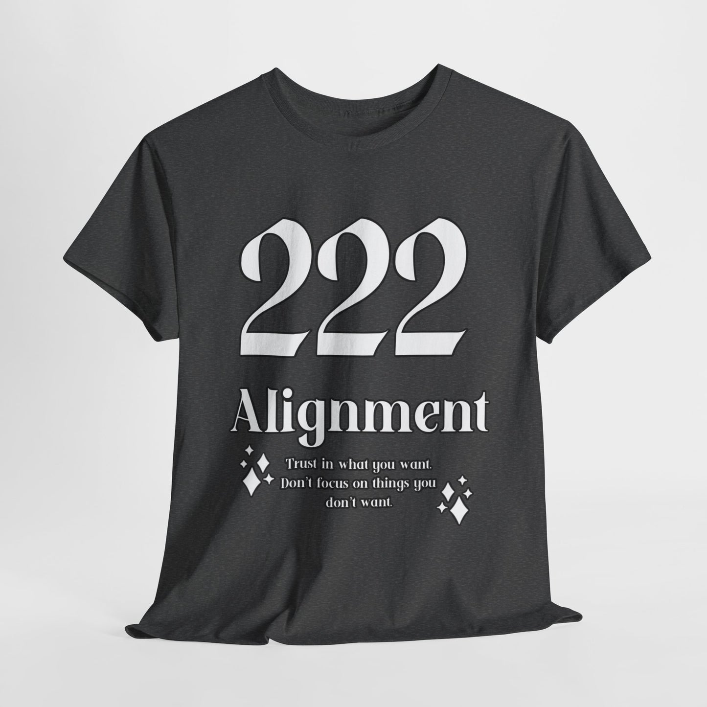 222 Alignment T-Shirt Angel Numbers x WHT
