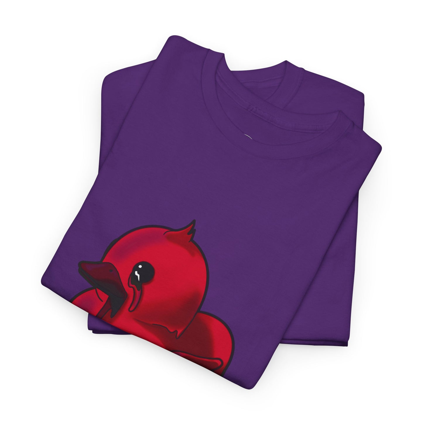 Red Suede Duck Sawse Tee Heavy Cotton