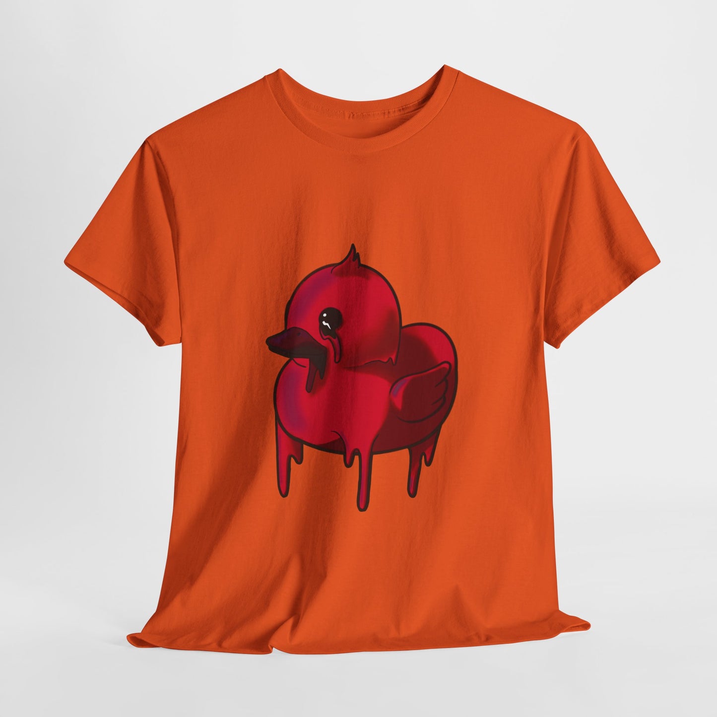 Red Suede Duck Sawse Tee Heavy Cotton