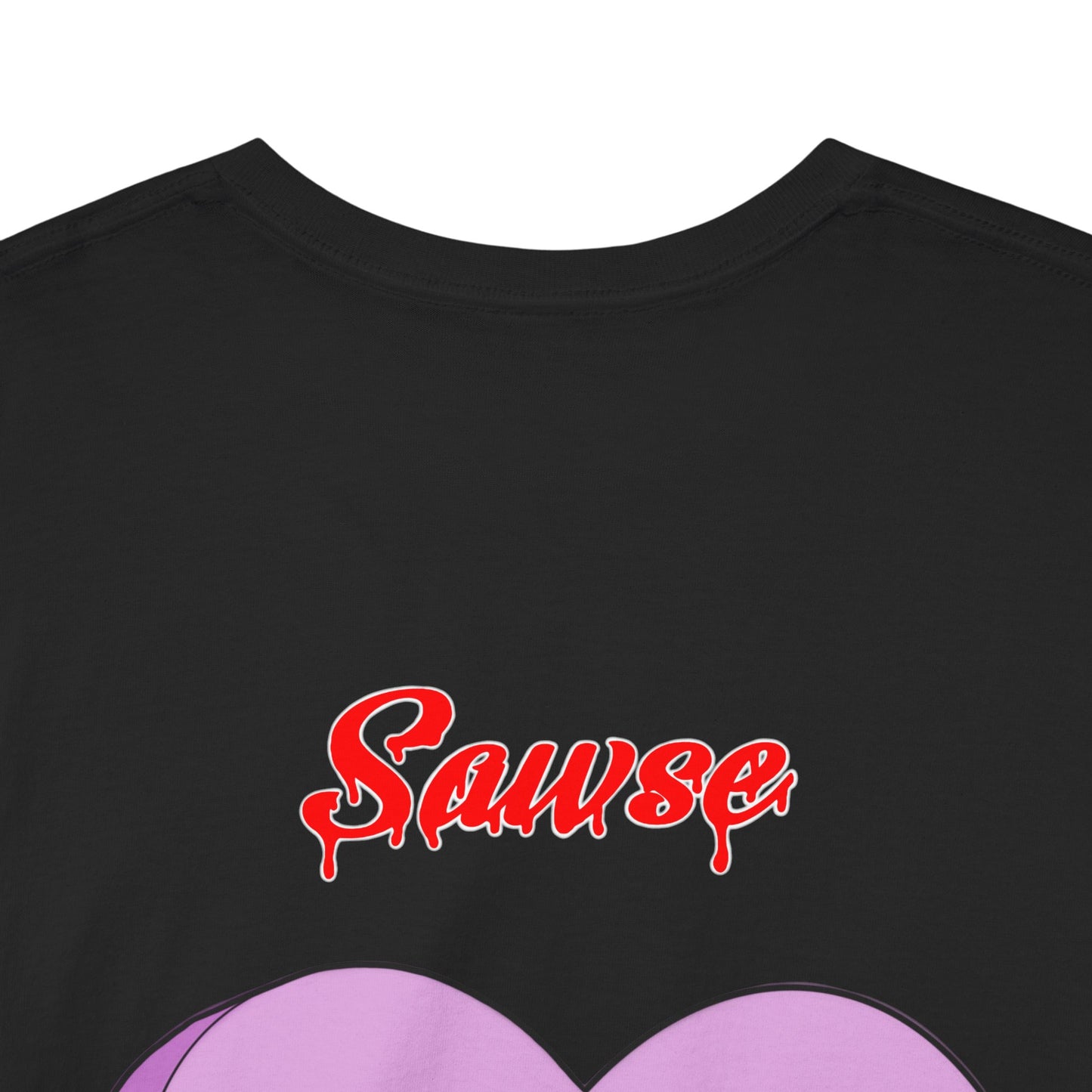 Conversation Heart Duck Sawse Logo Tee Heavy Cotton 03
