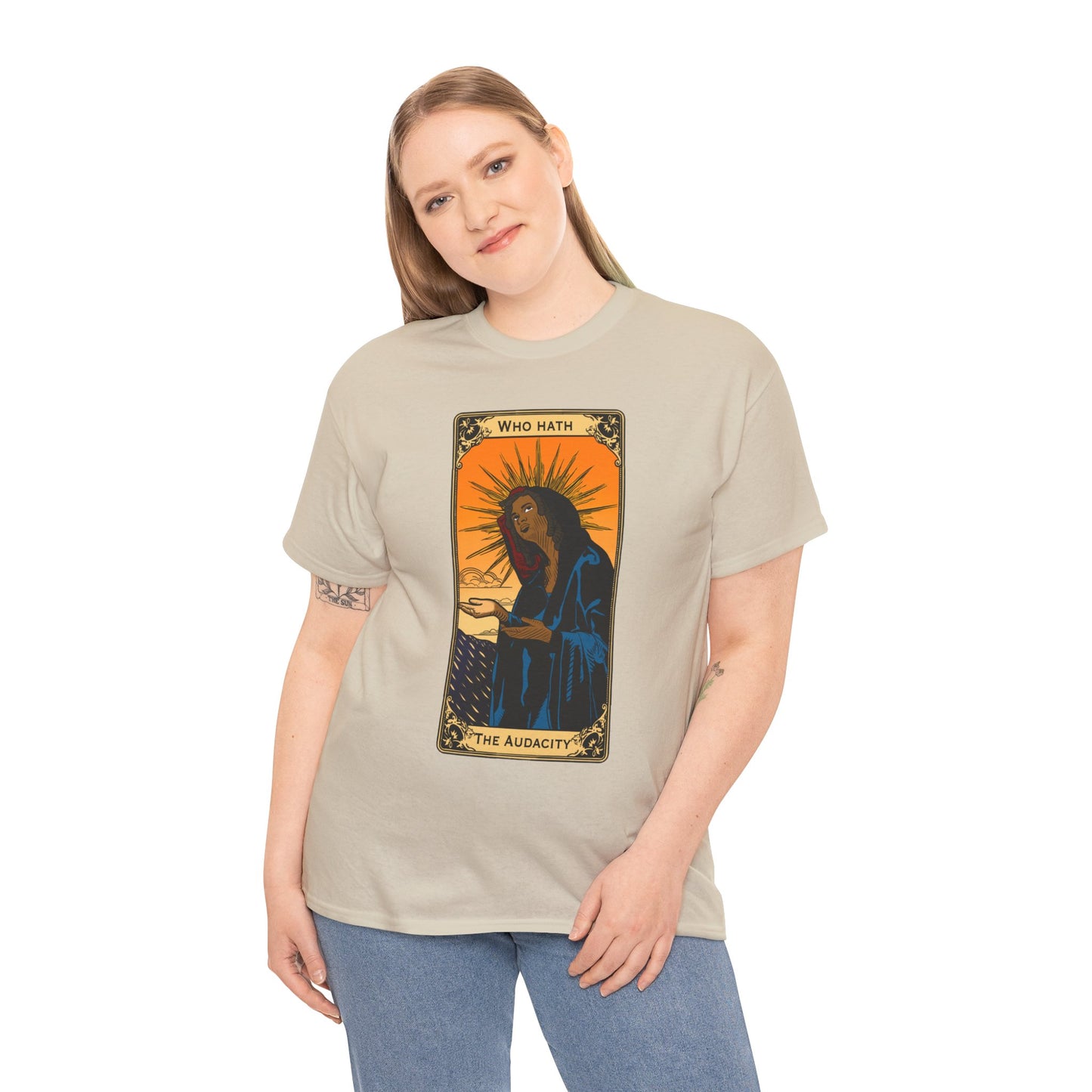 The Audacity Tarot Card 100% Cotton Tee