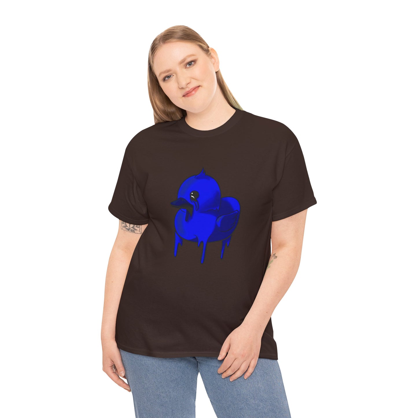 Blue Suede Duck Sawse Tee Heavy Cotton