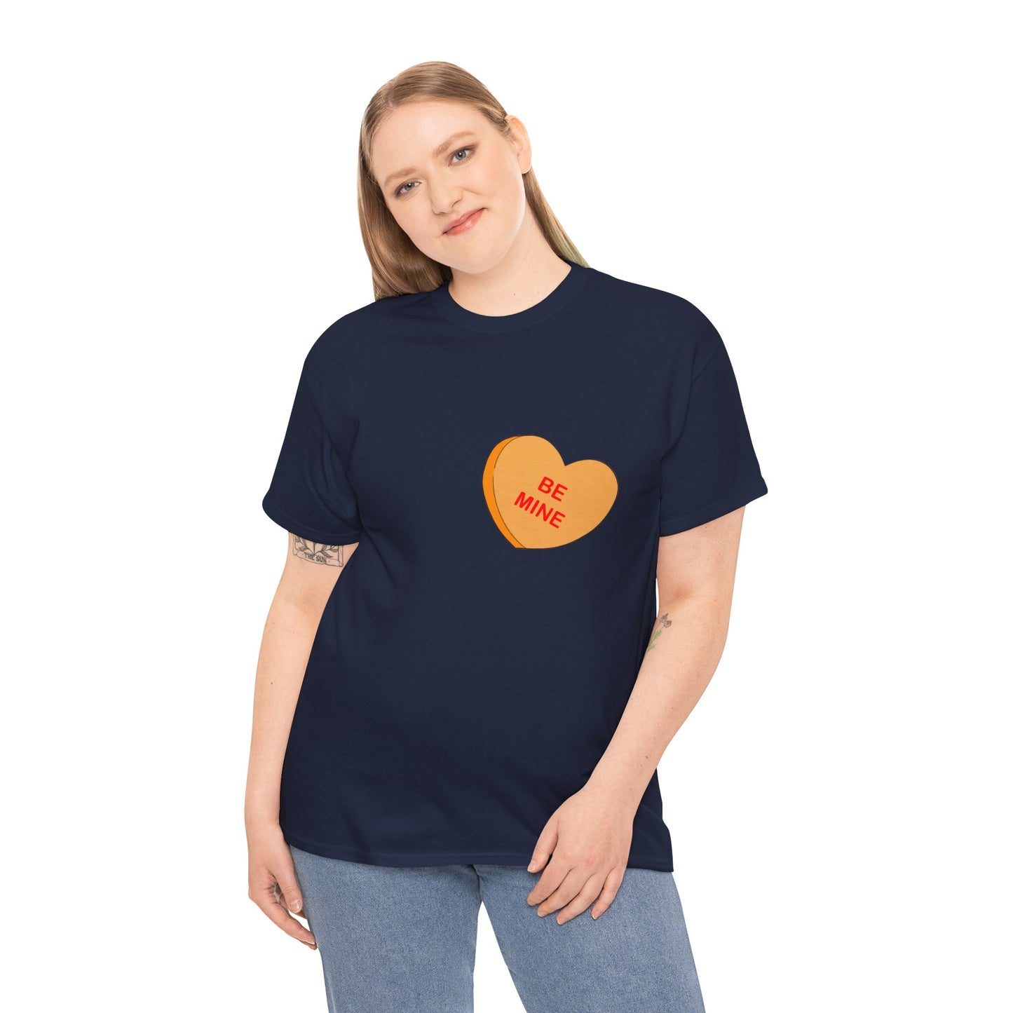 Conversation Heart Duck Sawse Logo Tee Heavy Cotton 01