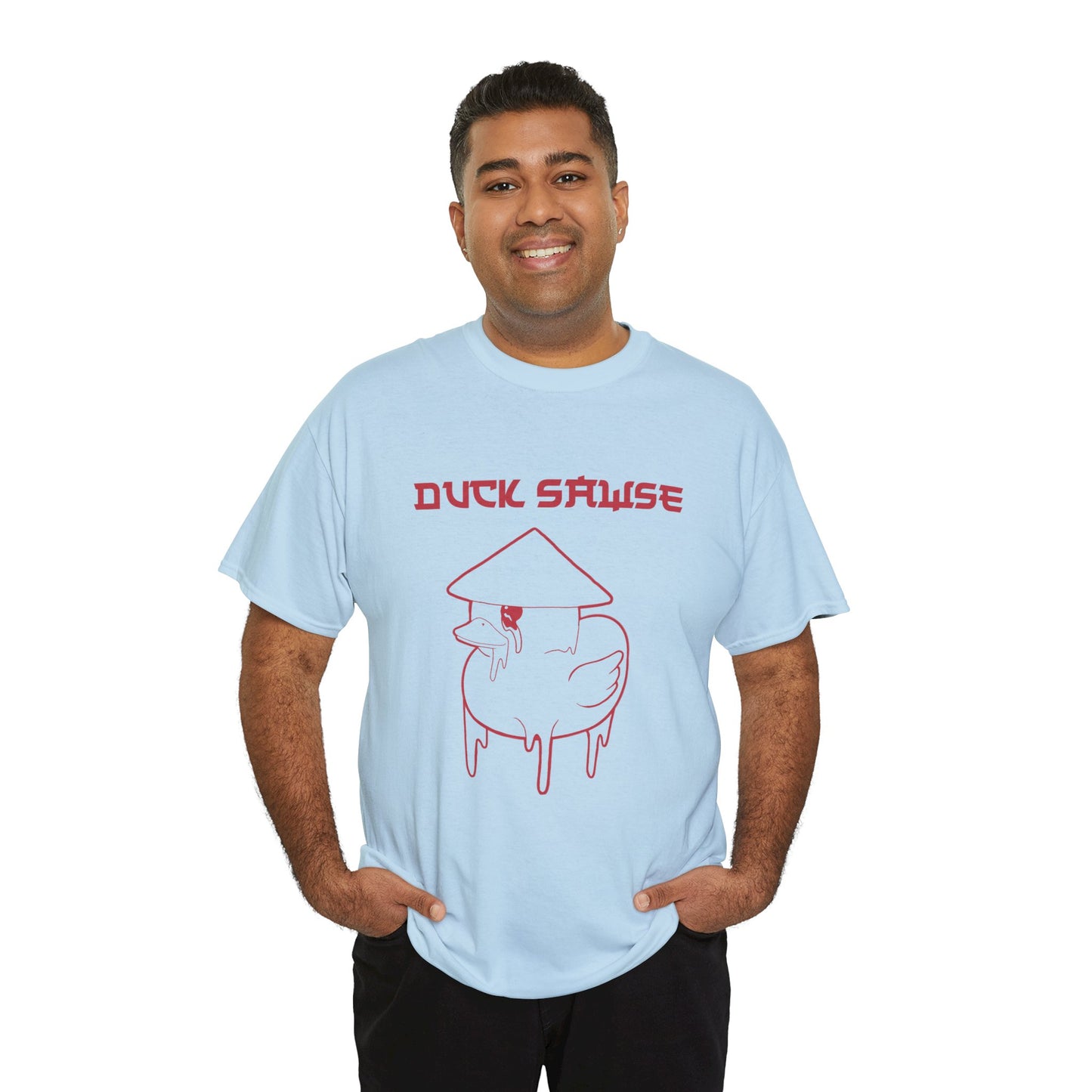 Duck Sawse Chinese Take-Out Logo 100% Cotton Tee