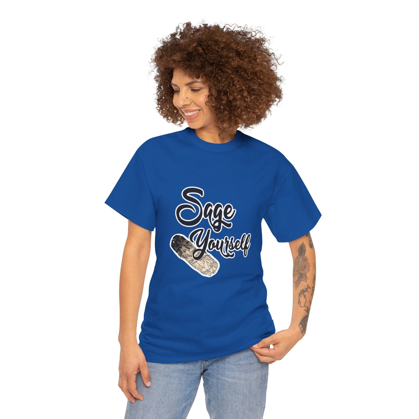 Sage Yourself Unisex 100% Cotton Tee