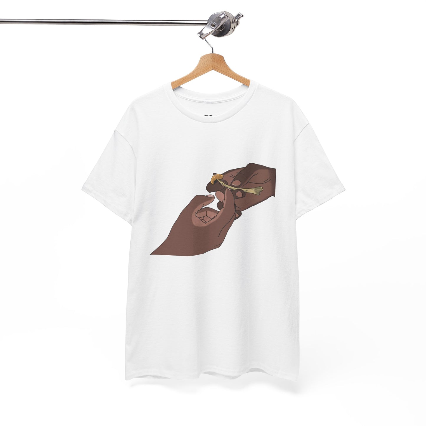 “Bros Get High” 100% Cotton Pass Dat Shroom Tee