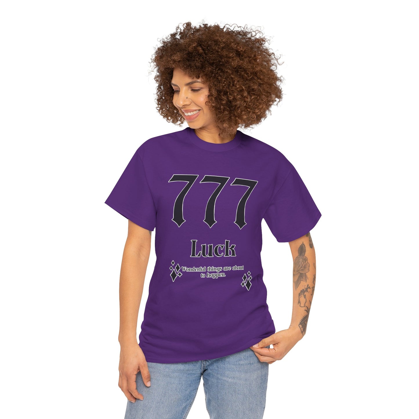 777 Luck T-Shirt Angel Numbers