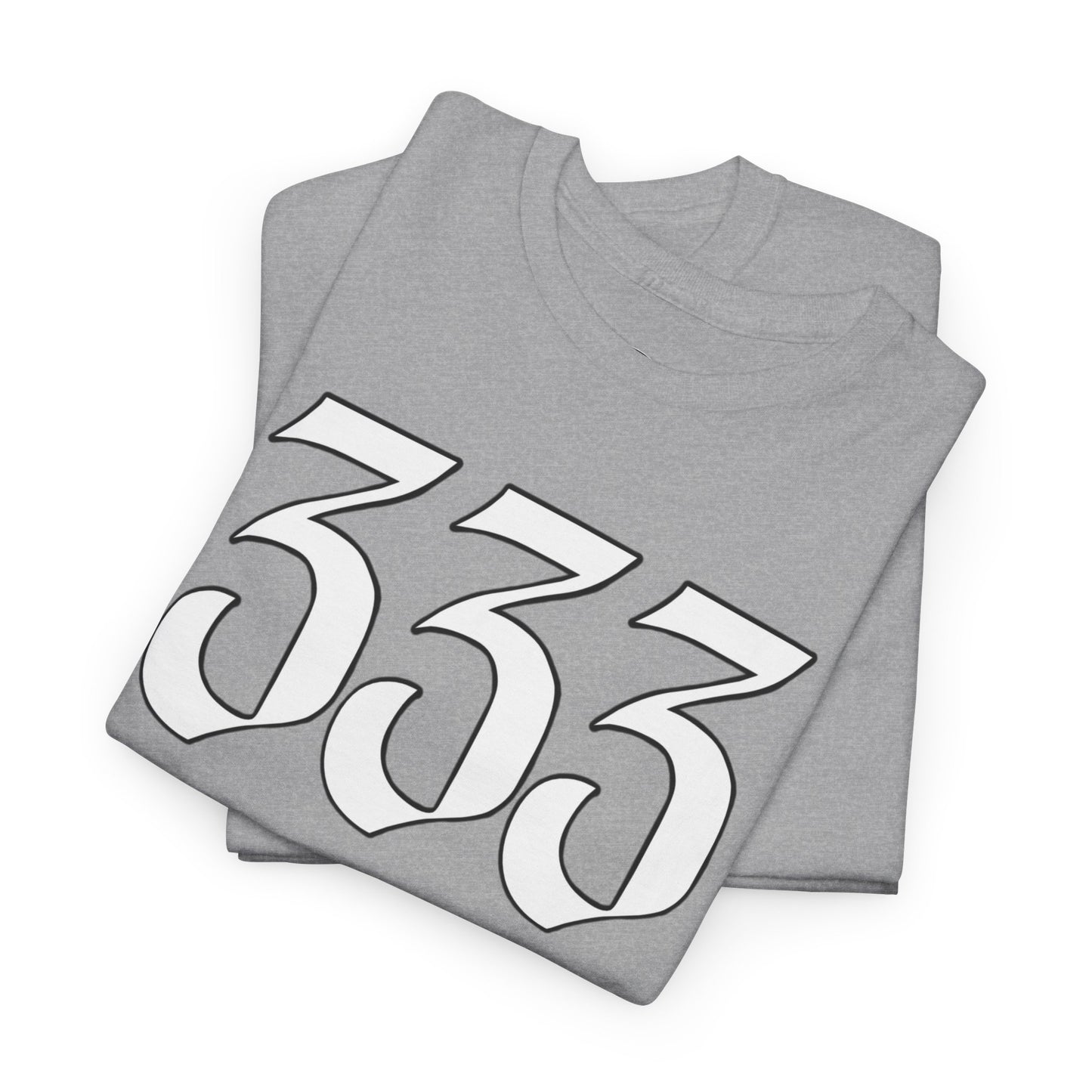 333 Support T-Shirt Angel Numbers x WHT