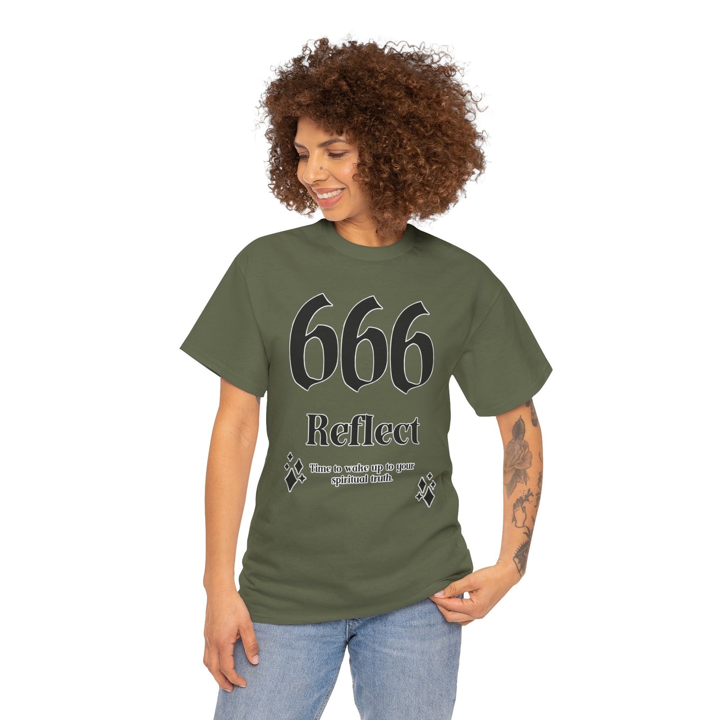 666 Reflect T-Shirt Angel Numbers