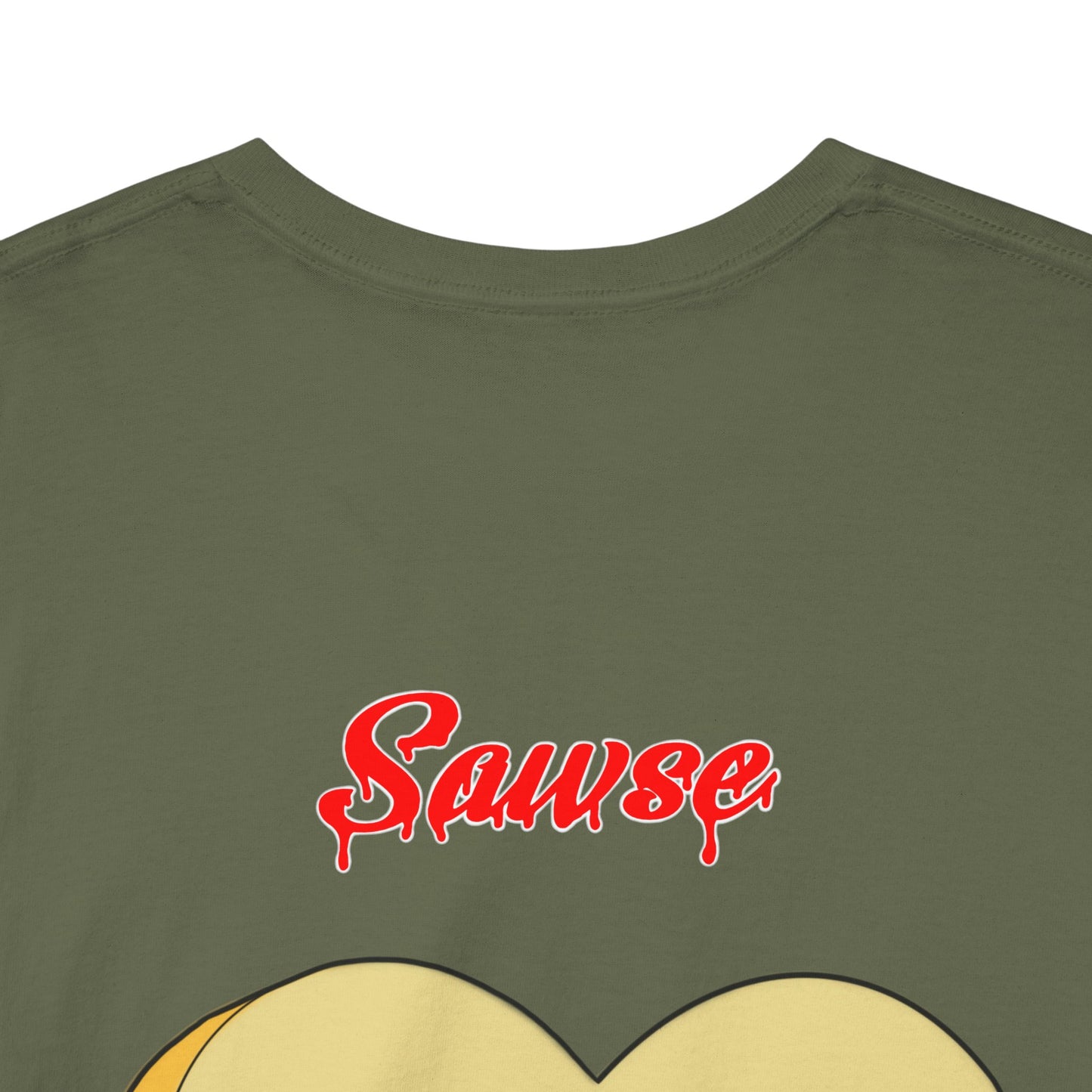 Conversation Heart Duck Sawse Logo Tee Heavy Cotton 04