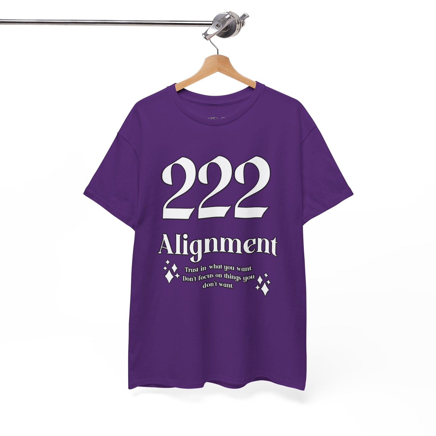222 Alignment T-Shirt Angel Numbers x WHT