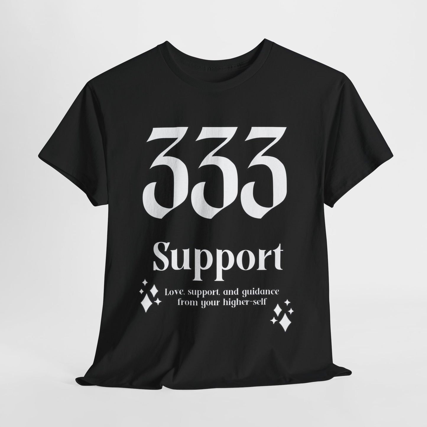 333 Support T-Shirt Angel Numbers x WHT