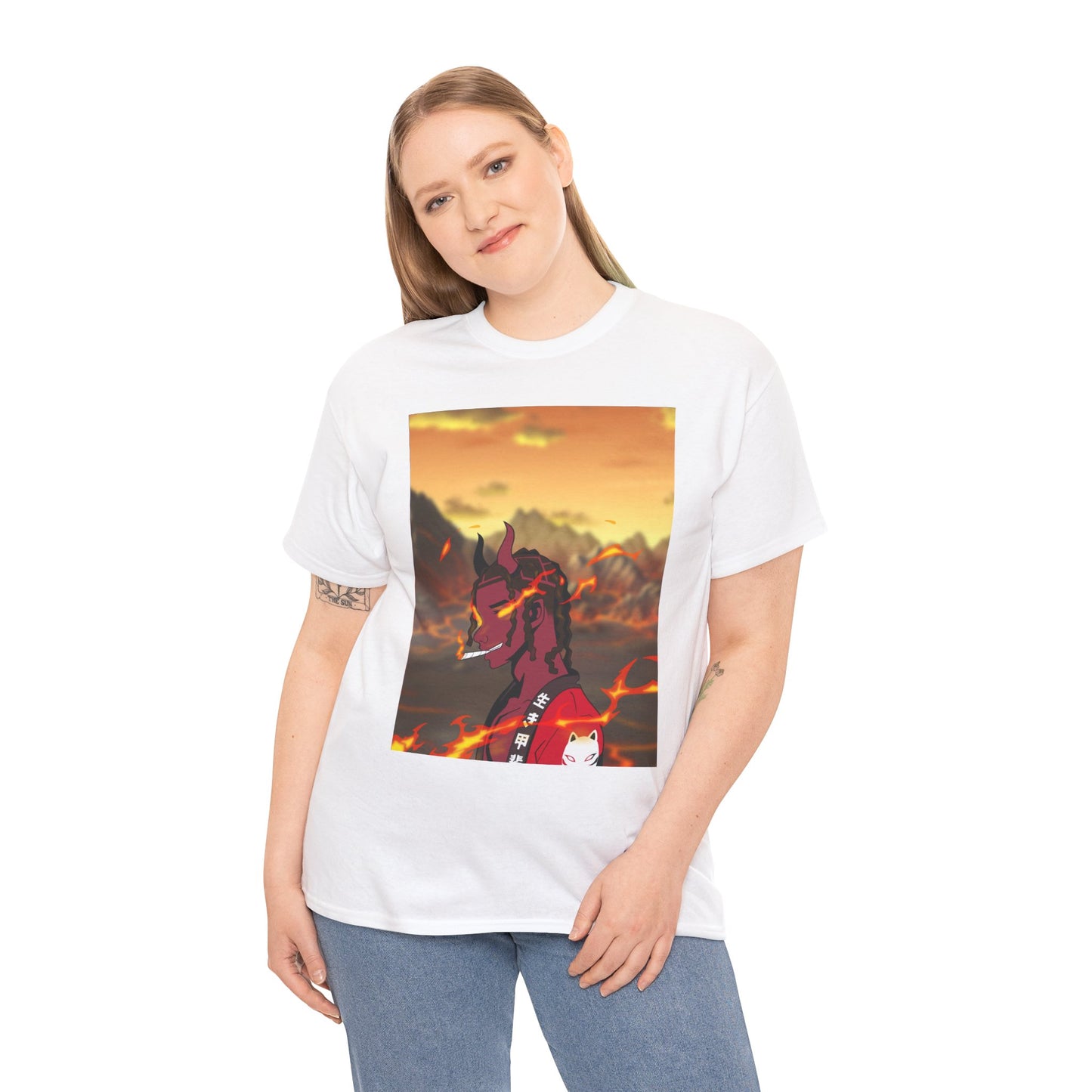Fire Bender DingxAzuki Tee Heavy Cotton