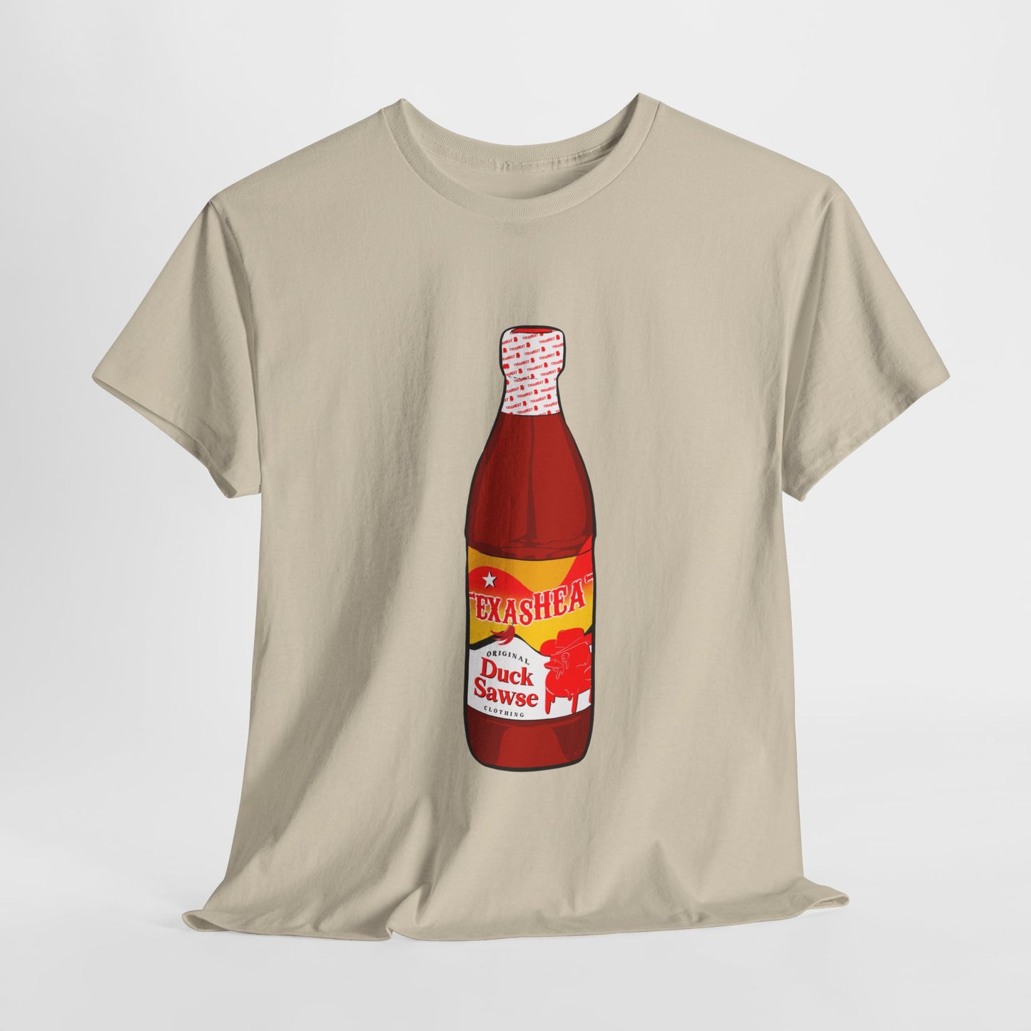 Texas Heat Hot Sauce 100% Cotton Duck Sawse Tee