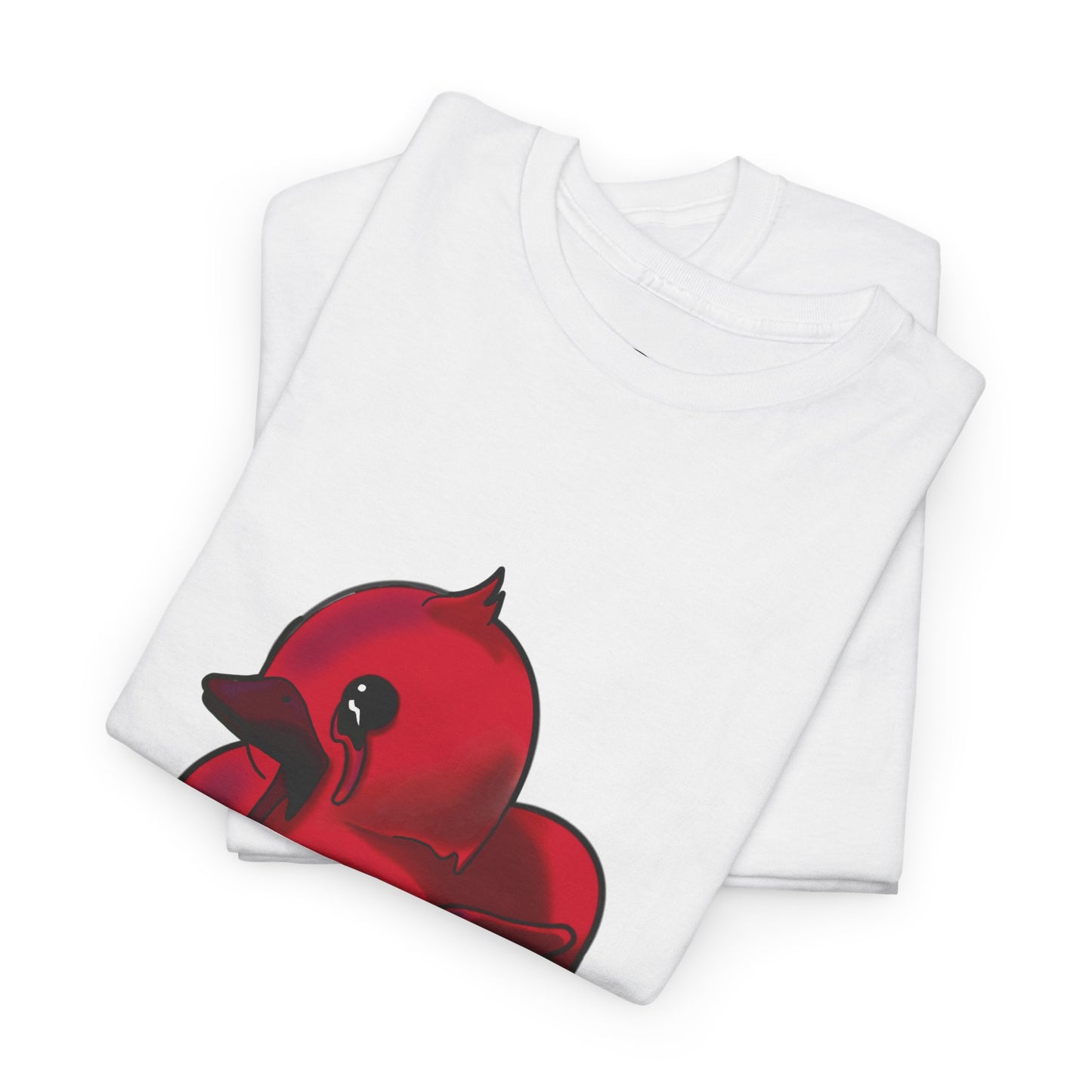 Red Suede Duck Sawse Tee Heavy Cotton