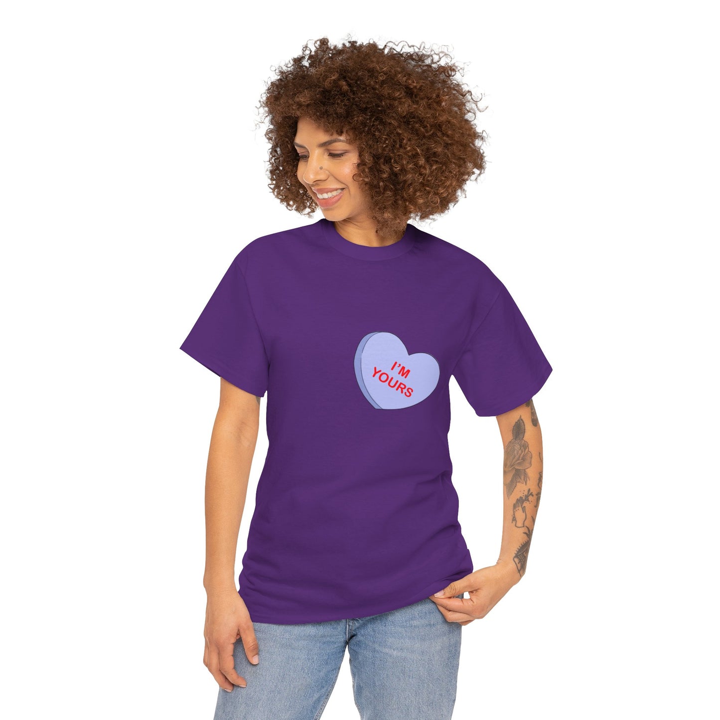 Conversation Heart Duck Sawse Logo Tee Heavy Cotton 02
