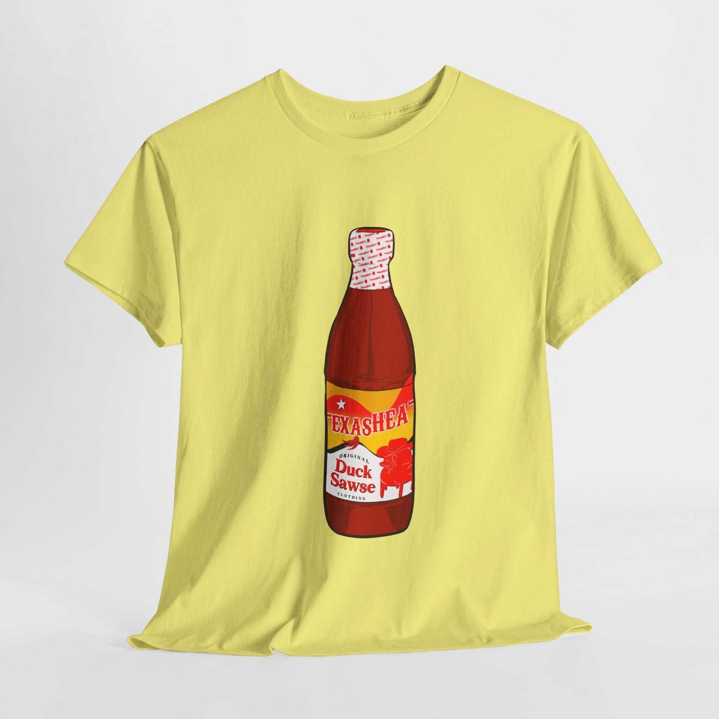 Texas Heat Hot Sauce 100% Cotton Duck Sawse Tee