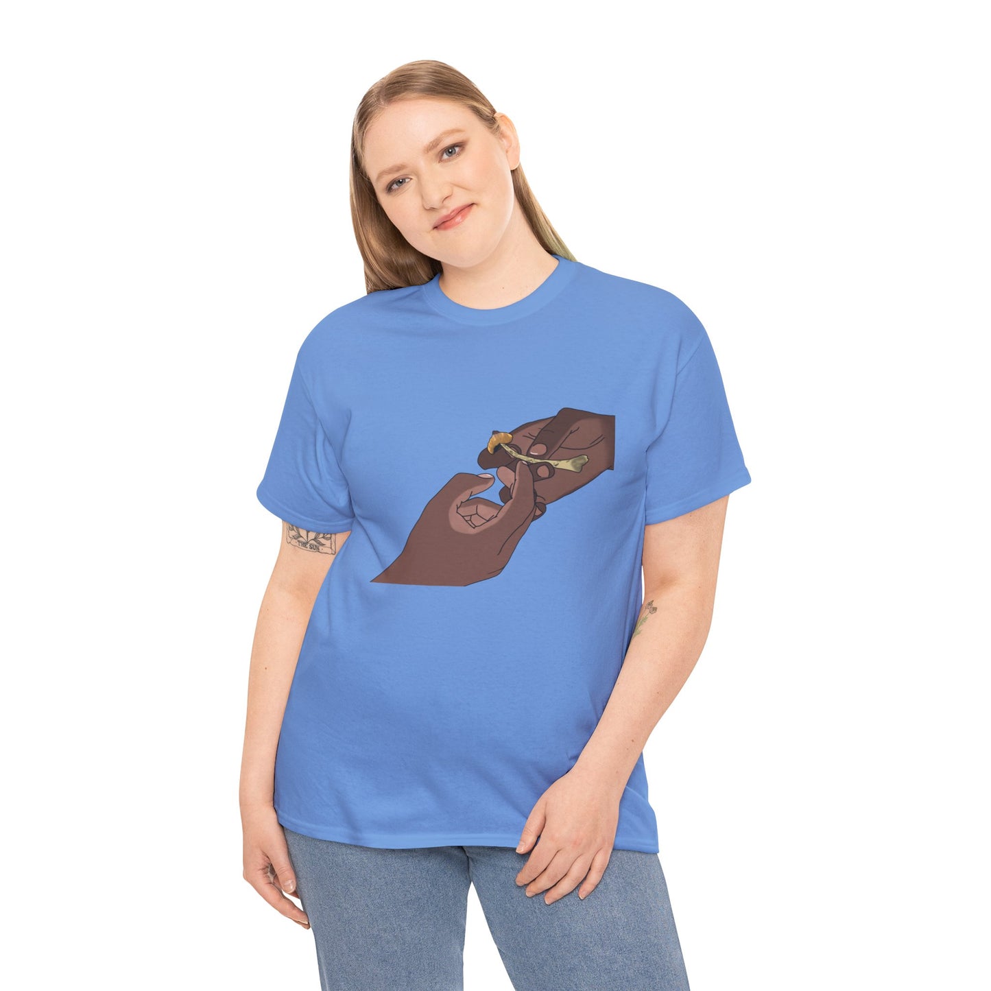 “Bros Get High” 100% Cotton Pass Dat Shroom Tee
