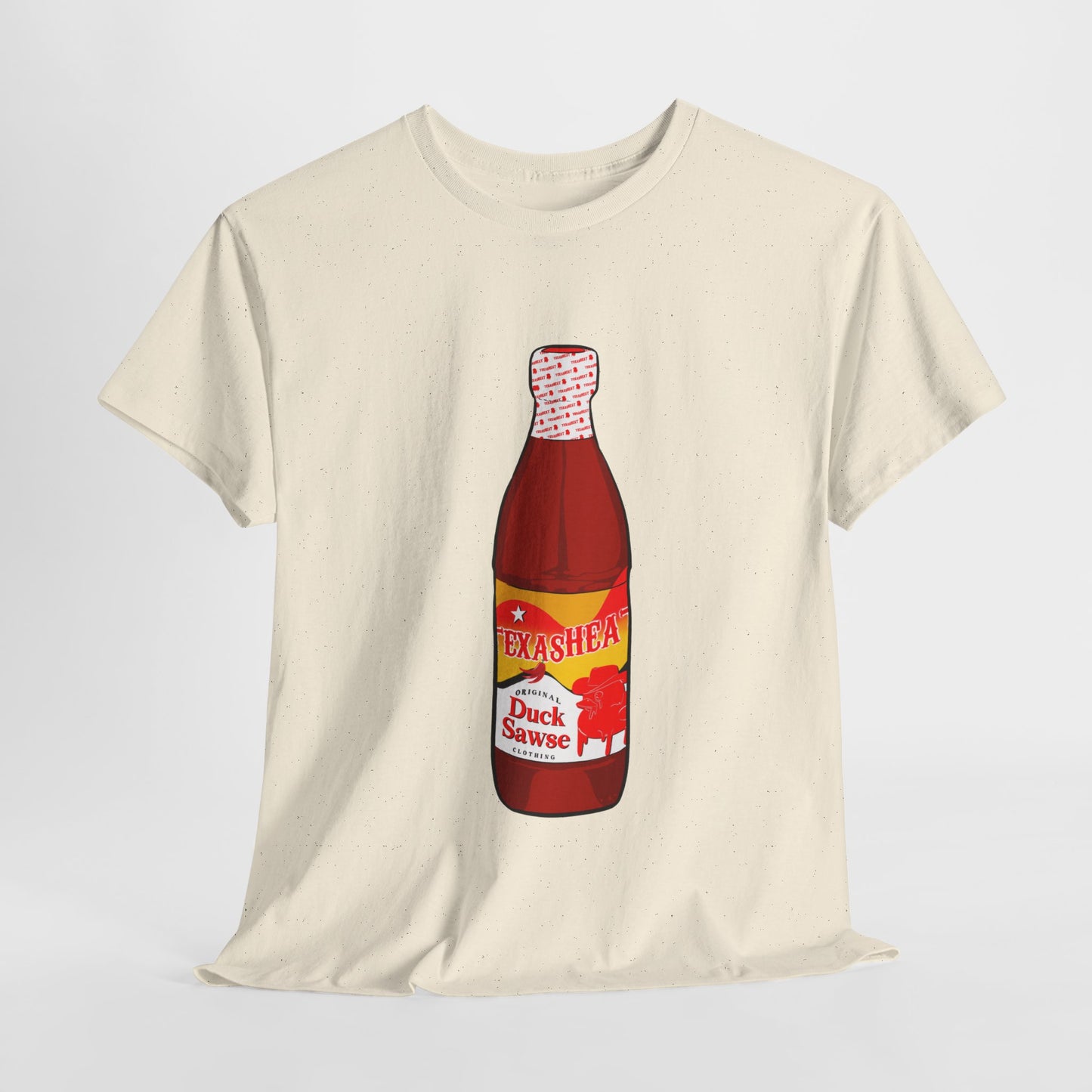 Texas Heat Hot Sauce 100% Cotton Duck Sawse Tee