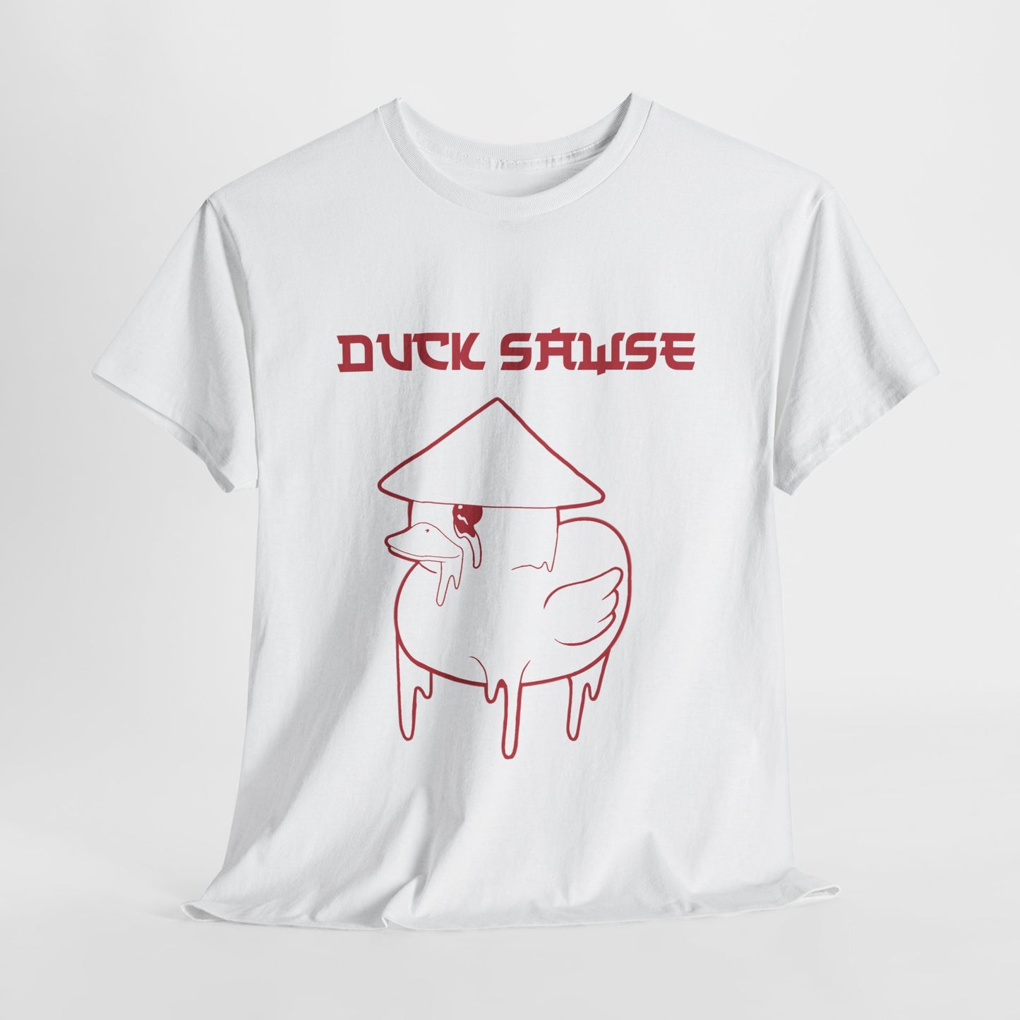 Duck Sawse Chinese Take-Out Logo 100% Cotton Tee