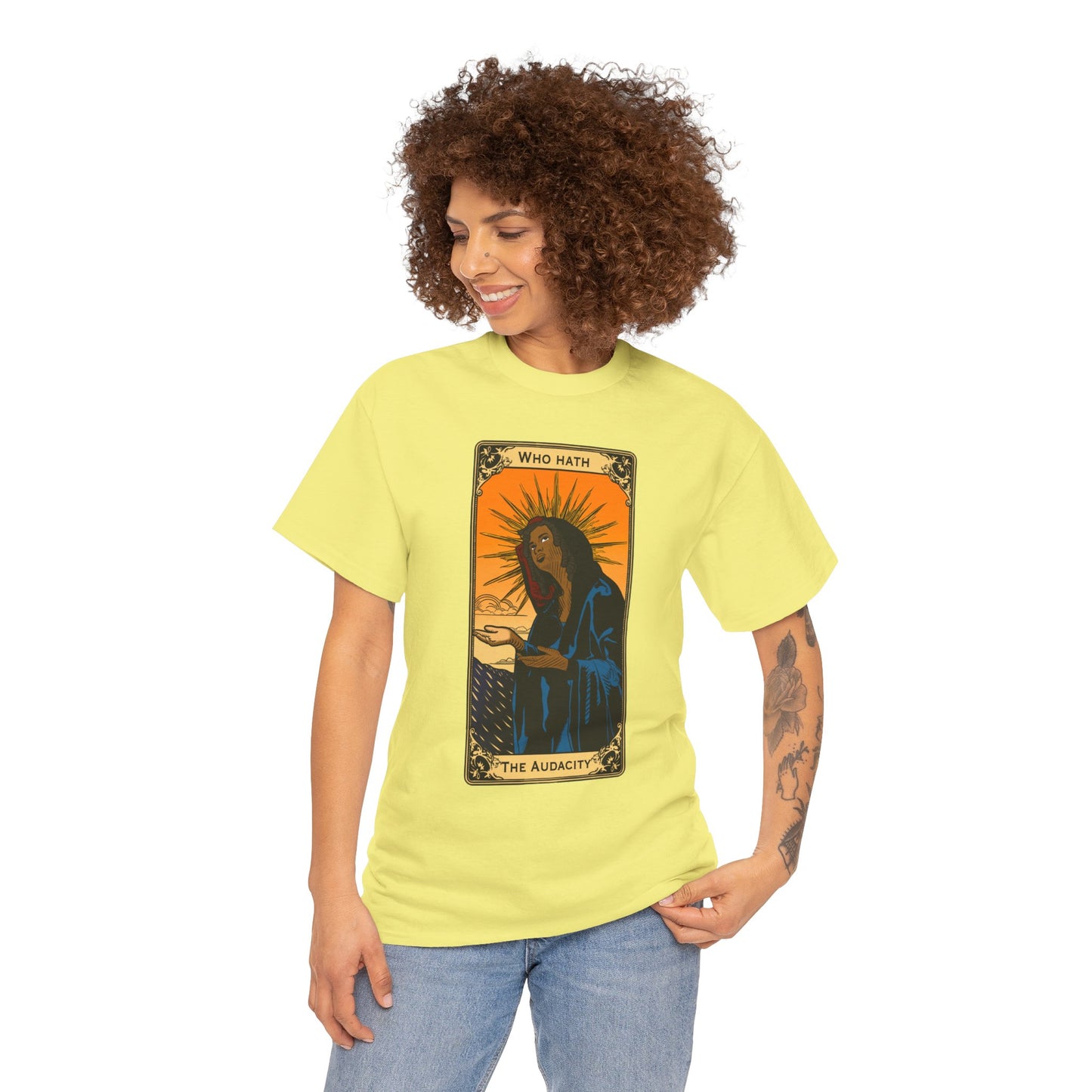 The Audacity Tarot Card 100% Cotton Tee