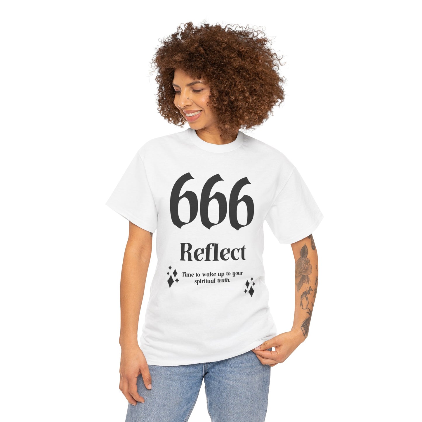 666 Reflect T-Shirt Angel Numbers