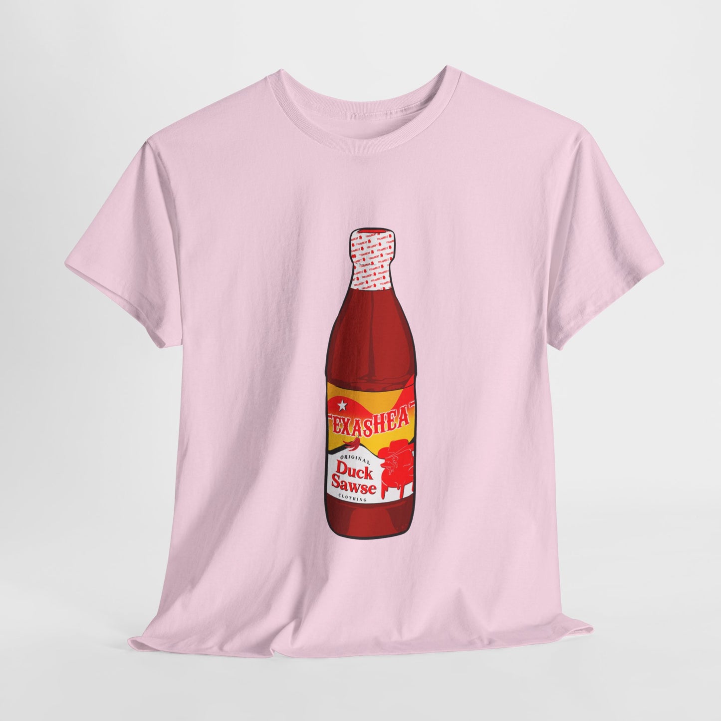 Texas Heat Hot Sauce 100% Cotton Duck Sawse Tee
