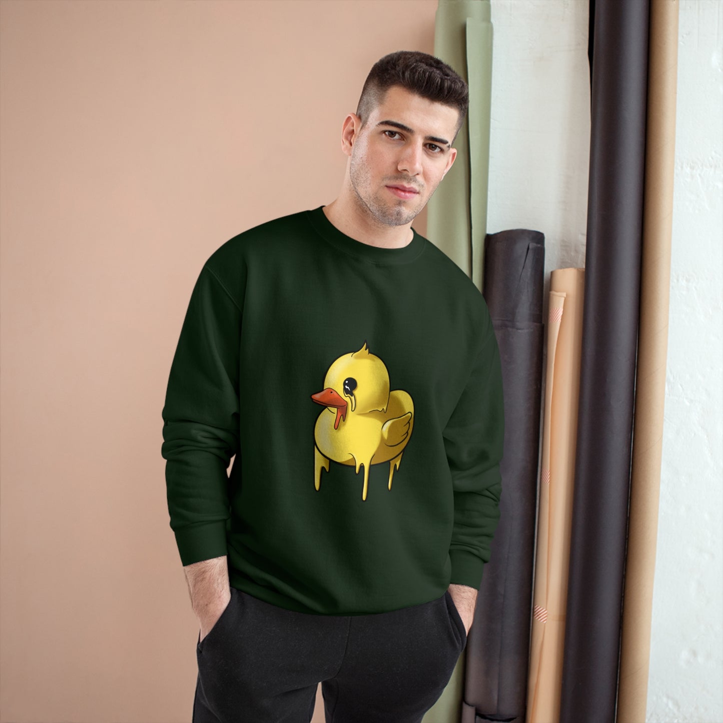 Duck Sawse Logo Champion Sweatshirt