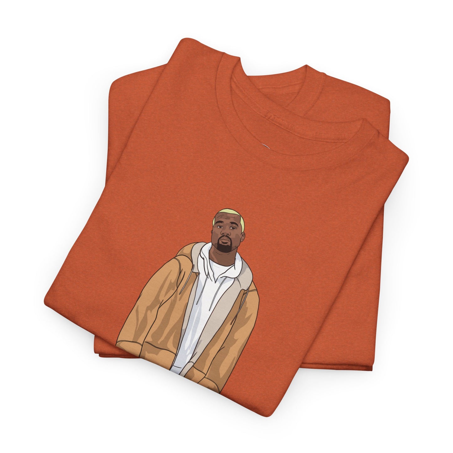 Blonde Ye 450 Cloud Black Tee Heavy Cotton